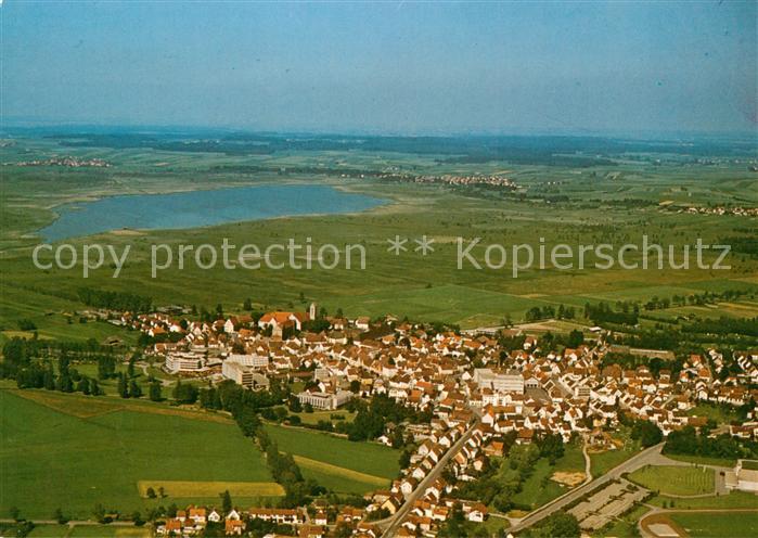 Buchau Federsee Bad Fliegeraufnahme