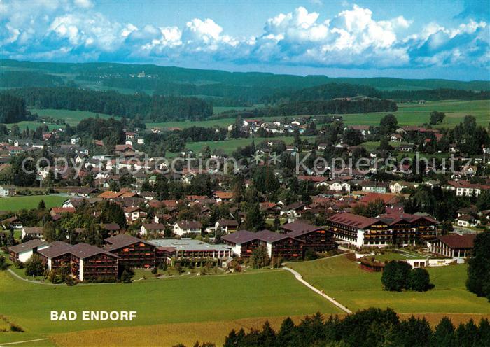 Endorf Chiemgau Fliegeraufnahme