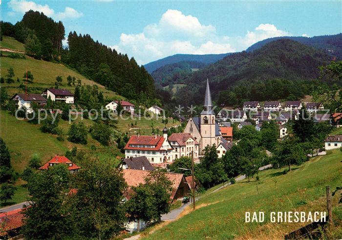 Bad Griesbach Schwarzwald  Kirche Panorama