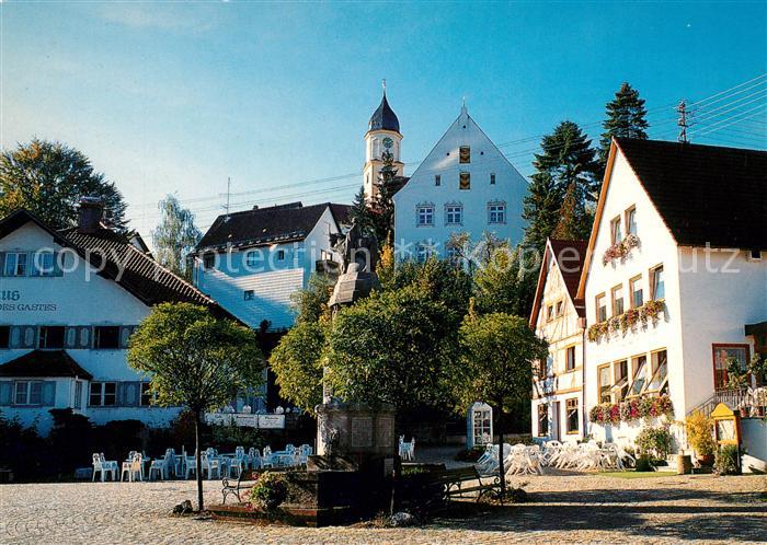 Bad Groenenbach Marktplatz Kriegerdenkmal