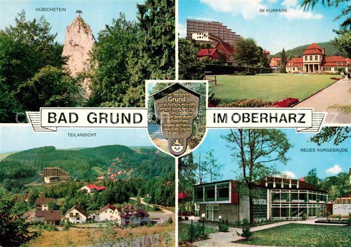 Bad Grund Huebichstein Kurpark Neues Kurgebaeude Panorama