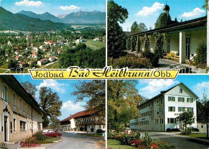 Bad Heilbrunn Panorama Stadtansichten