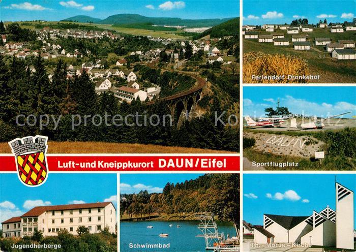 Daun Eifel Panorama Feriendorf Dronkenhof Jugendherberge Schwimmbad