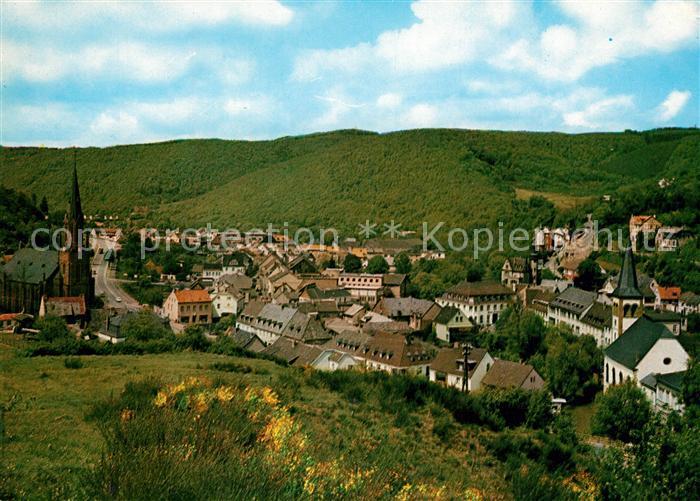 Gemuend Eifel Panorama Kirche