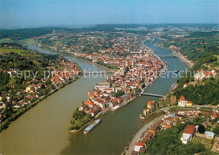 Passau Fliegeraufnahme