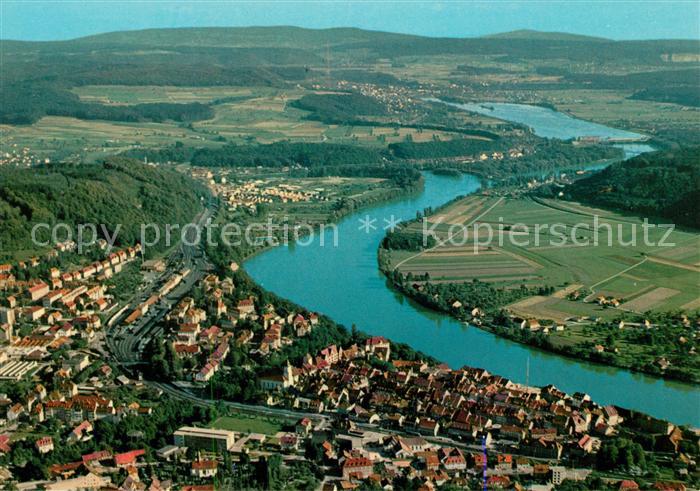 Waldshut-Tiengen Fliegeraufnahme Aargau