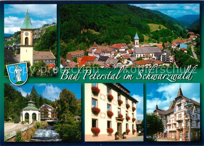 Bad Peterstal-Griesbach Kirche Sophienquelle Panorama Schluesselbad Klinik