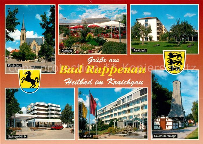 Bad Rappenau Kirchplatz Kurhaus Parkklinik Salinenklinik Kurklinik Solefoerderan