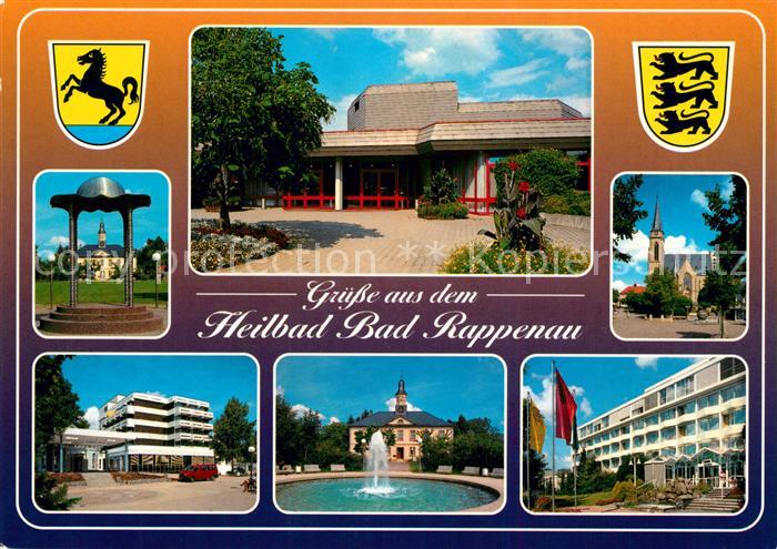 Bad Rappenau Monopteros Stadtkirche Salinenamtsgebaeude Kurhaus Kurmittelhaus