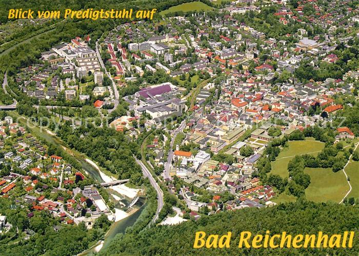 Bad Reichenhall Blick vom Predigtstuhl Panorama