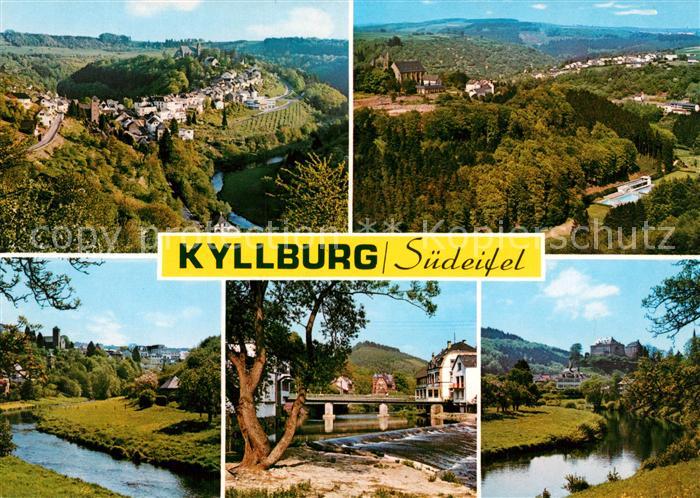 Kyllburg Rheinland-Pfalz Panoramen Bruecke