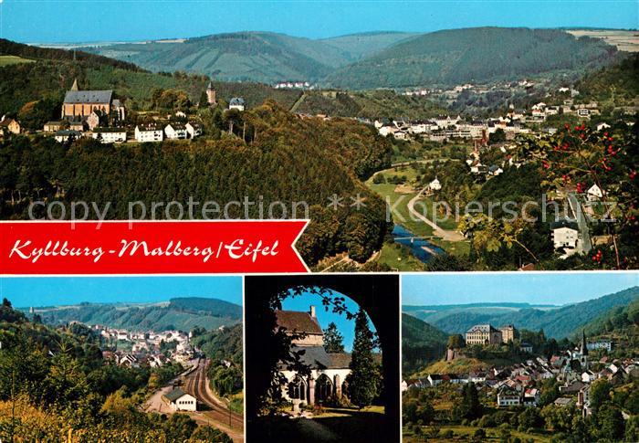 Kyllburg Rheinland-Pfalz Malberg Panoramen