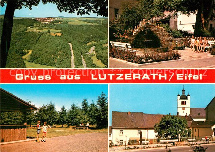 Lutzerath Rathaus Park Panorama