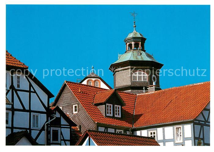 Ziegenhain Hessen Altstadt Fachwerkhaeuser Turm