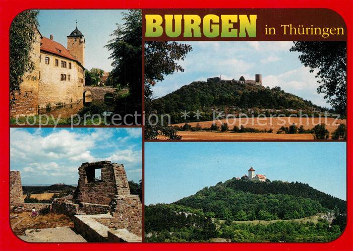 Thueringen Region Burgen in Thueringen Kapellendorf Wandersleben Muehlberg Holzh