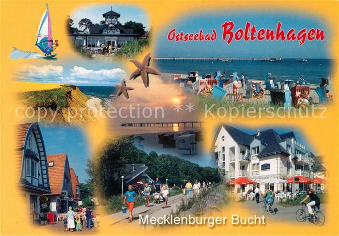 Boltenhagen Ostseebad Strand Hotels Promenade Windsurfen