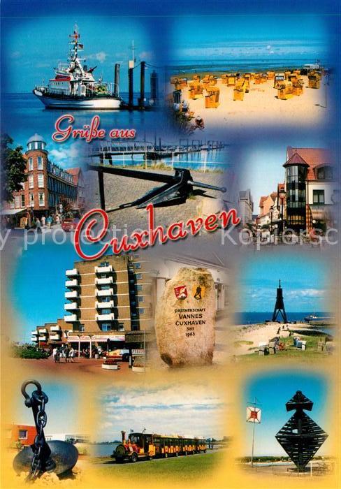 Cuxhaven Nordseebad Rettungsboot Strand Hafen Kugelbake Touristenbahn Denkmal Ho