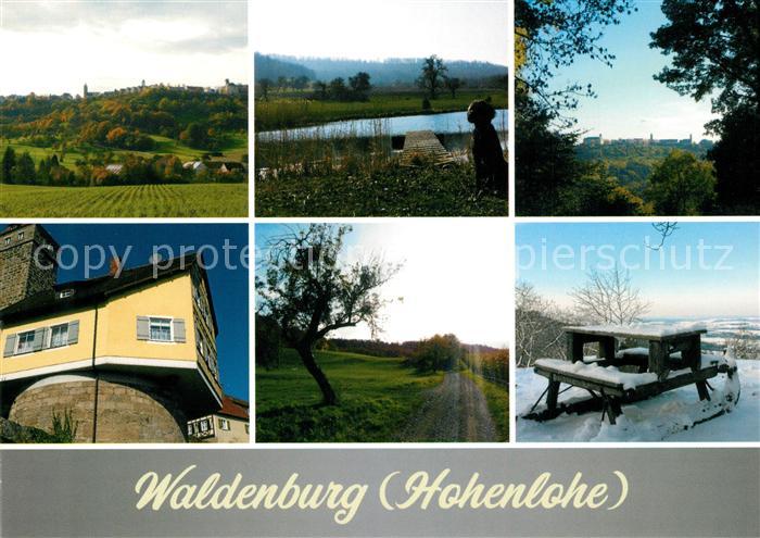 Waldenburg Wuerttemberg Landschaftspanorama Der Balkon Hohenlohes