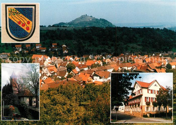 Weilheim Teck Panorama Kirche Gsthaus Wappen