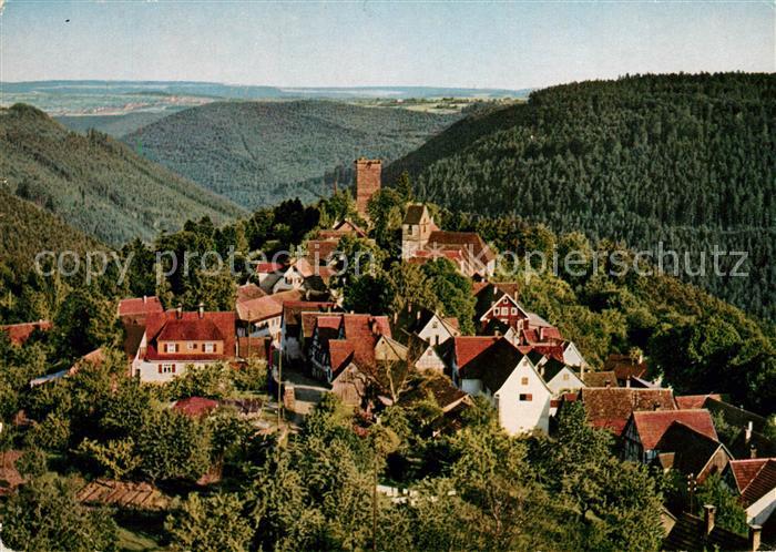 Zavelstein Panorama Kleinste Stadt Wuerttembergs