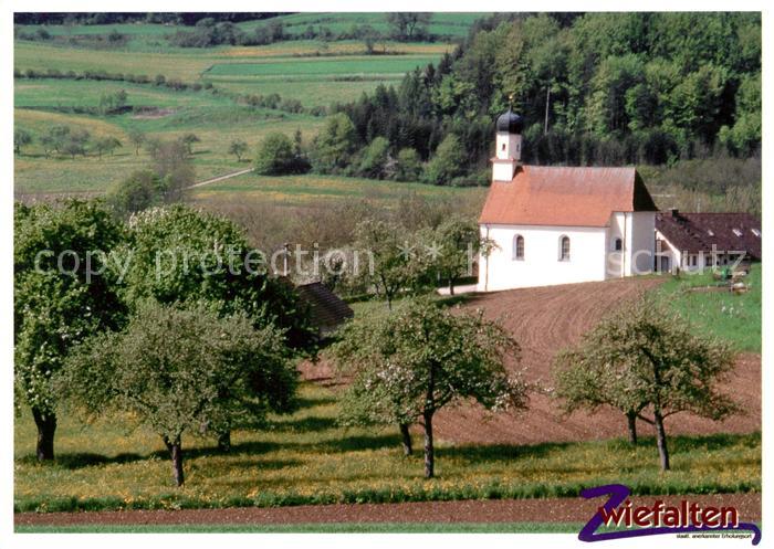 Baach Zwiefalten Stefanus Kapelle Schwaebische Alb