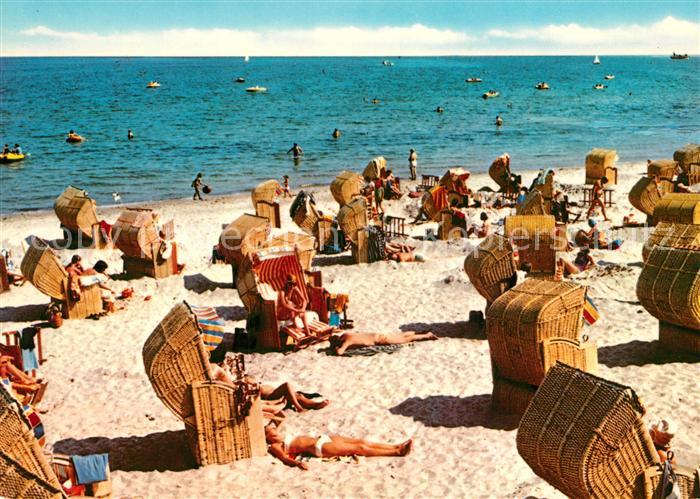 Scharbeutz Ostseebad Strand- und Badeleben an der Ostsee