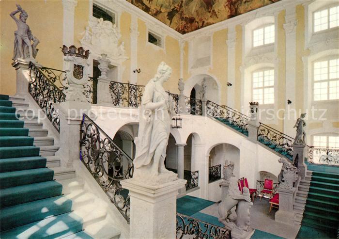Meersburg Bodensee Vestibuel im neuen Schloss 18. Jhdt. Balthasar Neumann