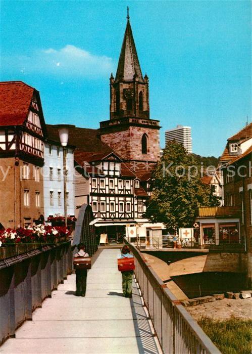 Rotenburg Fulda Steinweg Bruecke Kirche Altstadt Luftkurort