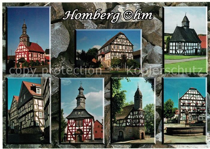 Homberg Ohm Altstadt Historische Fachwerkhaeuser
