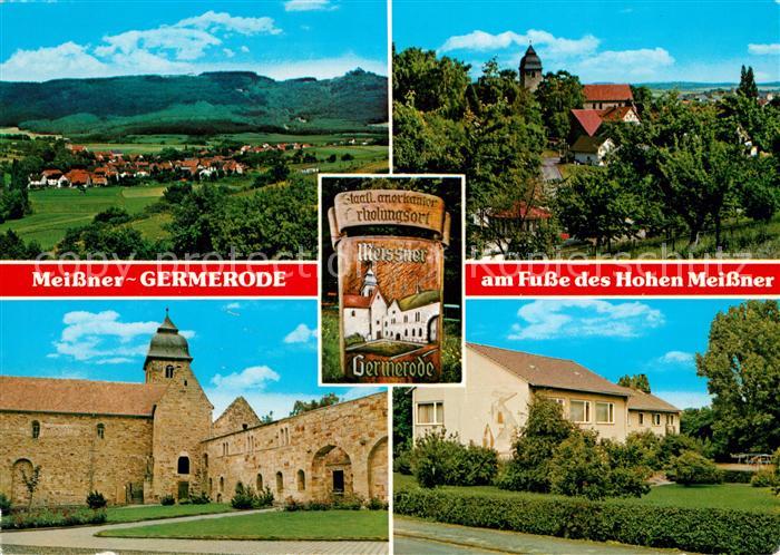 Germerode Panorama Kirche Schloss Wild- und Erholungspark