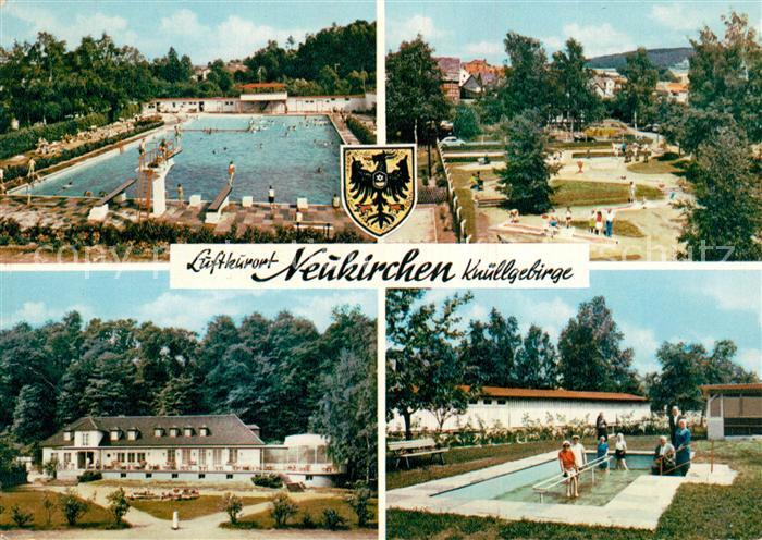 Neukirchen Knuellgebirge Freibad Minigolf Wassertreten Park Hotel Restaurant
