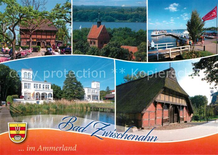Bad Zwischenahn Gartenrestaurant Kirche Bootsanleger Zwischenahner Meer Scheune