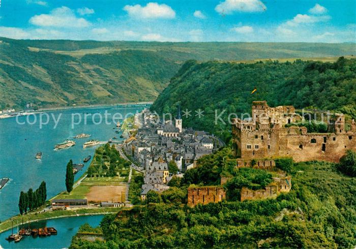 St Goar Burg Rheinfels Fliegeraufnahme
