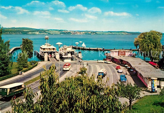 Konstanz Bodensee Autofaehre Konstanz Meersburg