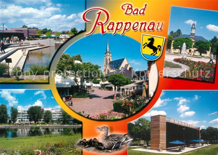 Bad Rappenau Kurhaus Kurpark See Kirche Gradierwerk Enten