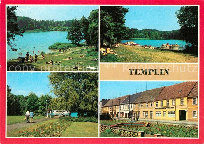 Templin Gleuensee Dampferanlegestelle Ernst Thaelmann Strasse OT Weinberg Freiba