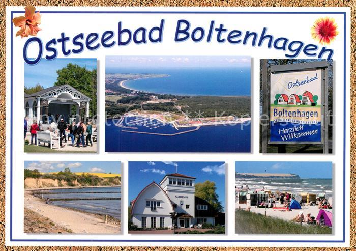 Boltenhagen Ostseebad Konzertpavillon Kurhaus Strand Fliegeraufnahme