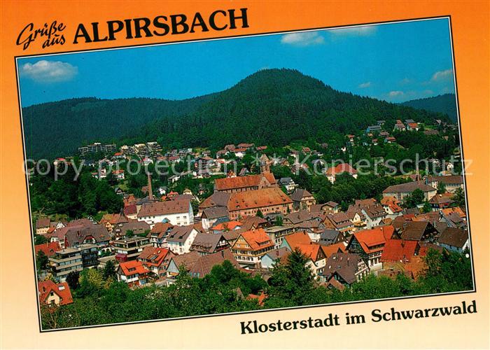 Alpirsbach Klosterstadt Luftkurort Wintersportplatz im Schwarzwald