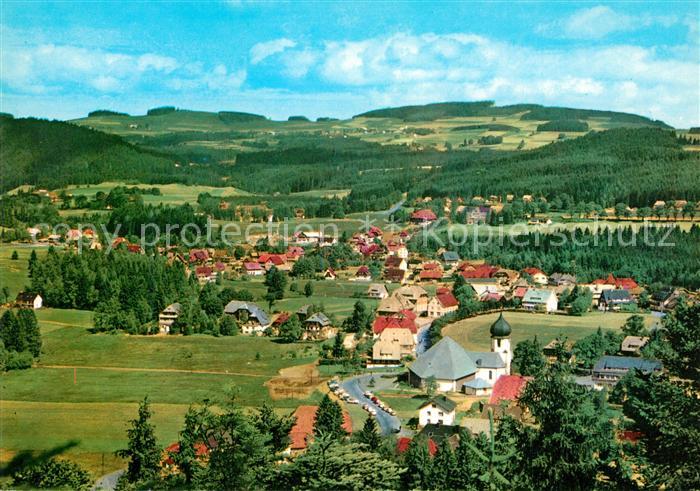 Hinterzarten Breisgau-Hochschwarzwald BW Panorama Luftkurort Wintersportplatz im