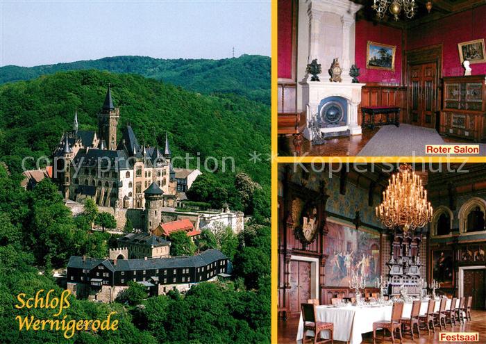 Wernigerode Harz Schloss Museum Roter Salon Festsaal