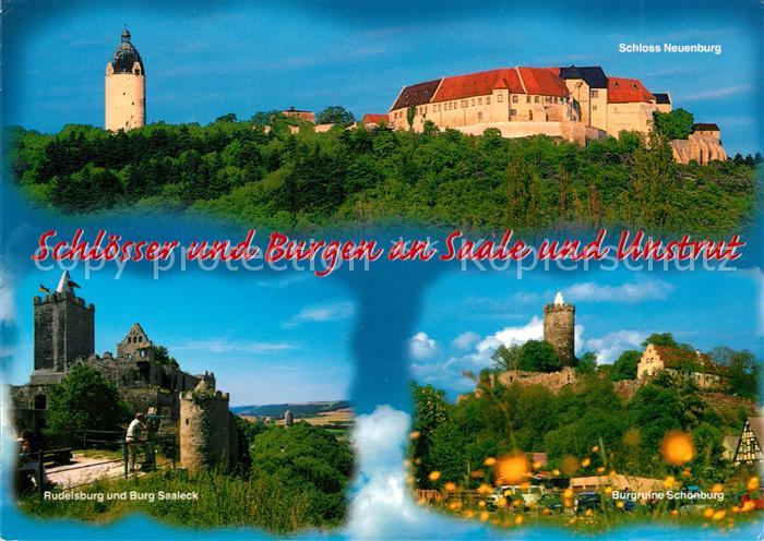 Neuenburg Unstrut Schloesser und Burgen an der Saale und Unstrut