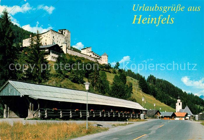 Heinfels Gedeckte Holzbruecke Burg Heinfels