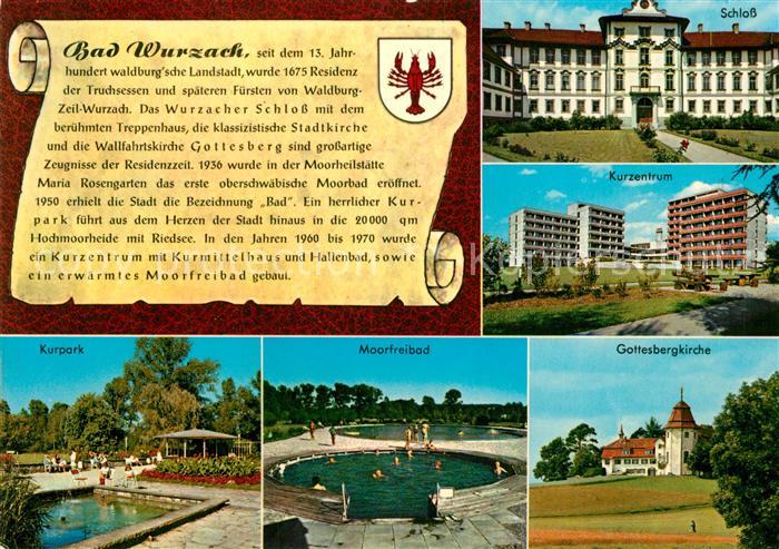 Bad Wurzach Kurpark Moorfreibad Gottesbergkirche Kurzentrum Schloss Chronik