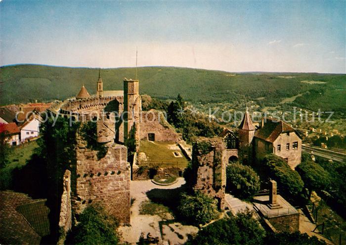 Dilsberg Burgruine mit Kommandantenhaus