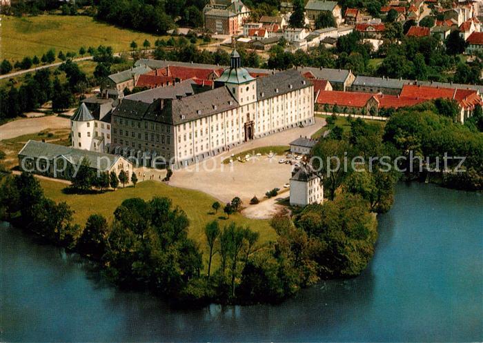 Schleswig Schlei Schloss Gottorf mit Burgsee Fliegeraufnahme