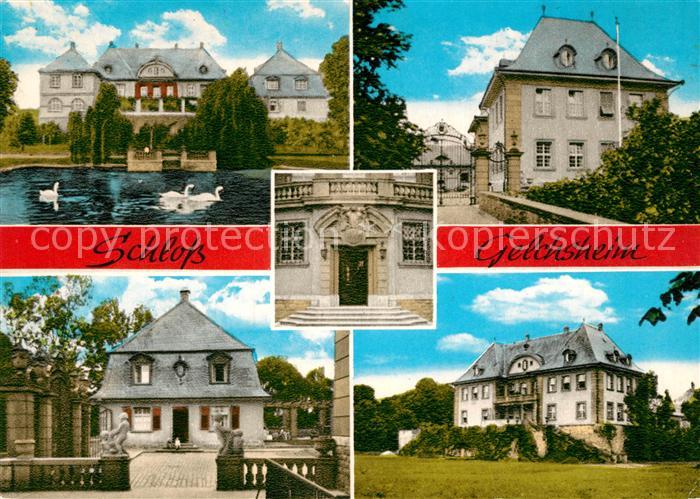 Gelchsheim Schloss Wohnheim Erholungszentrum Schwanenteich