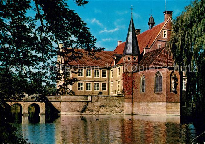 Muenster Westfalen Schloss Huelshoff Wasserschloss