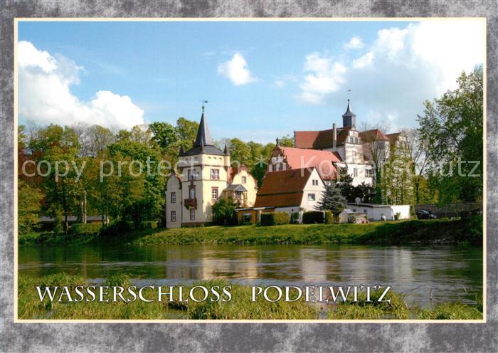 Podelwitz Wasserschloss an der Freiberger Mulde