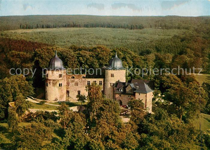 Hofgeismar Sababurg Dornroeschenschloss im Reinhardswald Burghotel Freiwildgeheg