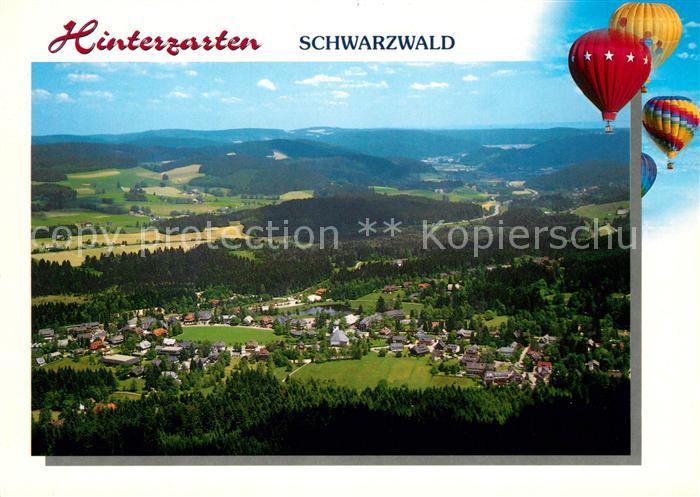 Hinterzarten Breisgau-Hochschwarzwald BW Kurort im Schwarzwald Ballonfahren Flie